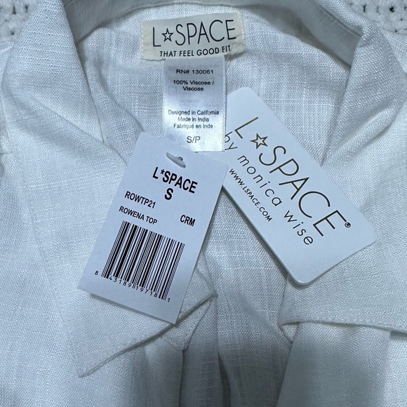 L*Space Rowena Revolve Crop Top Long Sleeve Small - Picture 3 of 8